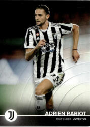 Topps 2021 Topps Juventus FC Trading Cards Set #13 Adrien Rabiot