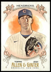 Topps 2021-22 Topps Allen & Ginter #161 Kyle Hendricks