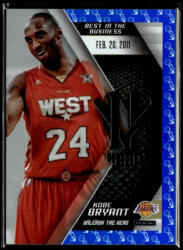 Panini 2015 Panini Kobe HeroVillain - Blue Larry O'Brien Trophy Unleash the Hero # 16 Kobe Bryant