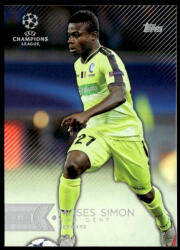 Topps 2015 Topps UEFA Champions League Showcase #193 Moses Simon