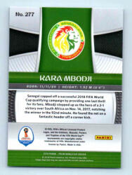 Panini 2017-18 Panini Prizm World Cup Soccer Base #277 Kara Mbodji