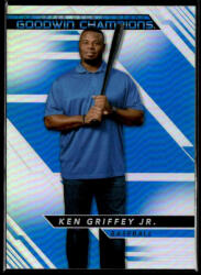 Upper Deck 2022-23 Upper Deck Goodwin Champions Platinum Rainbow Blue #P6 Ken Griffey Jr