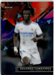 Topps 2021 Topps Finest UEFA Champions League #28 Eduardo Camavinga