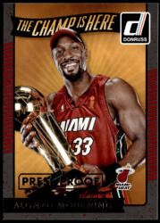 Panini 2016-17 Donruss The Champ Is Here #8 Alonzo Mourning