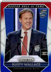Panini 2016 Panini Prizm Prizms Red White and Blue NASCAR HALL OF FAME #95 Rusty Wallace