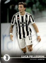 Topps 2021 Topps Juventus FC Trading Cards Set #25 Luca Pellegrini
