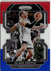 Panini 2021-22 Panini Prizm Red White and Blue Prizms #178 Blake Griffin