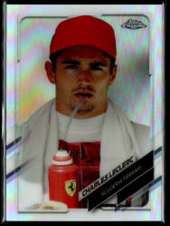 Topps 2021 Topps Chrome Formula 1 Racing Refractor #32 Charles Leclerc