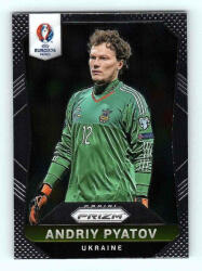 Panini 2016 Panini Uefa Euro Prizm Base #212 Andriy Pyatov