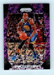 Panini 2017-18 Prizm Basketball Base Fast Break Purple # 43 Andre Iguodala 23/75