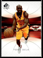 Upper Deck 2005-06 SP Authentic #3 Tony Delk