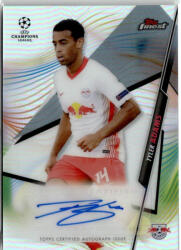 Topps 2020 Topps Finest UEFA Champions League Autographs #FA-TAD Tyler Adams