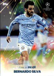Topps 2021 Topps Football Festival by Steve Aoki UEFA Champions League Flare #BS Bernardo Silva