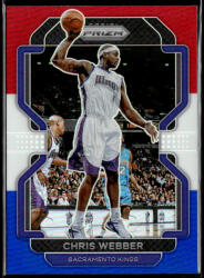 Panini 2021-22 Panini Prizm Red White and Blue Prizms #263 Chris Webber