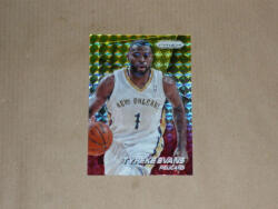 Panini 2014-15 Panini Prizm Prizms Yellow and Red Mosaic #104 Tyreke Evans