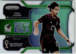 Panini 2022 Panini Prizm World Cup New Era Silver Prizm #37 Diego Lainez