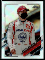 Topps 2021 Topps Chrome Formula 1 Racing Refractor #57 Nikita Mazepin