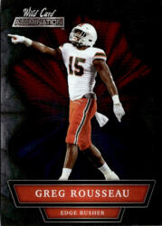 Wild Card 2021 Wild Card Alumination #ABC-19 Greg Rousseau