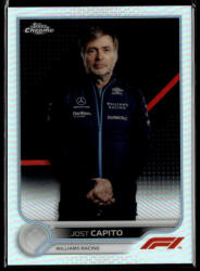 Topps 2022 Topps Chrome Formula 1 Racing F1 CREW TEAM Refractor #106 Jost Capito