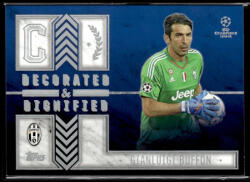 Topps 2015 Topps UEFA Champions League Showcase Decorated and Dignified #DD-GB Gianluigi Buffon