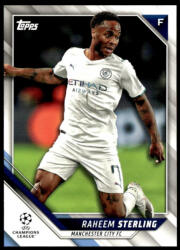 Topps 2021 Topps UEFA Champions League #192 Raheem Sterling