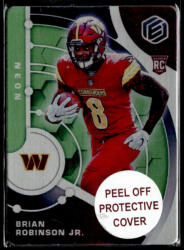 Panini 2022 Panini Elements Neon #103 Brian Robinson Jr. 05/10