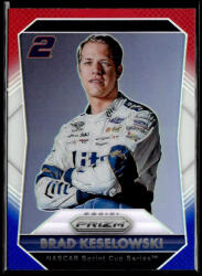 Panini 2016 Panini Prizm Red White & Blue #2 Brad Keselowski