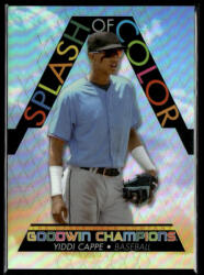Upper Deck 2022-23 Upper Deck Goodwin Champions Splash of Color Platinum Sky #SCP31 Yiddi Cappe 05/99
