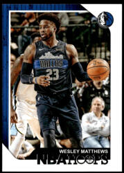 Panini 2018-19 Hoops #103 Wesley Matthews