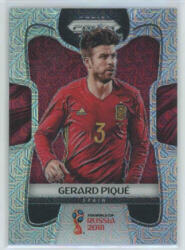 Panini 2017-18 Panini Prizm World Cup Soccer Base Mojo #208 Gerard Pique