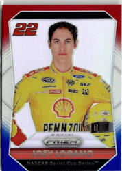 Panini 2016 Panini Prizm Prizms Red White and Blue #22 Joey Logano