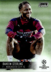 Topps 2020-21 Topps Stadium Club Chrome UEFA Champions League #19 Raheem Sterling
