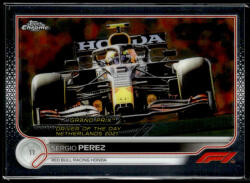 Topps 2022 Topps Chrome Formula 1 Racing #184 Sergio Perez