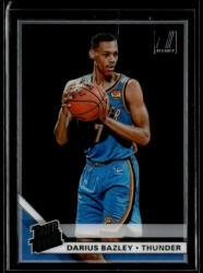 Panini 2019-20 Clearly Donruss Rated Rookie # 99 Darius Bazley