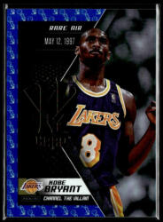 Panini 2015 Panini Kobe HeroVillain - Blue Larry O'Brien Trophy Channel the Villain # 2 Kobe Bryant