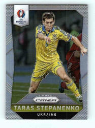 Panini 2016-17 Panini Uefa Euro Prizm Base Silver Prizms #214 Taras Stepanenko