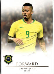 Futera 2021 Futera Unique World Football FORWARD #72 Gabriel Jesus