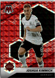 Panini 2021 Panini Mosaic Road to the FIFA World Cup Qatar Red Mosaic Prizm #61 Joshua Kimmich