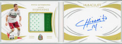 Panini 2018 Immaculate Collection Patch Autograph Booklets #PB-JH Javier Hernandez 31/49