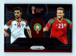 Panini 2017-18 Panini Prizm World Cup Soccer Base #C-13 Mbark Boussoufa / Rachid Alioui