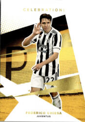 Topps 2021 Topps Juventus FC Trading Cards Set Celebrations #41 Federico Chiesa
