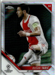 Topps 2021-22 Topps Chrome UEFA Champions League Refractor #148 Dušan Tadić