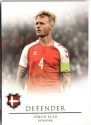 Futera 2021 Futera Unique World Football DEFENDER #16 Simon Kjaer