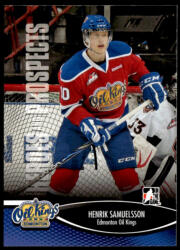 Upper Deck 2012 In The Game Heroes and Prospects #117 Henrik Samuelsson