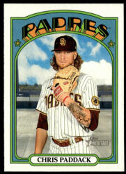 Topps 2021-2022 Topps Heritage #382 Chris Paddack