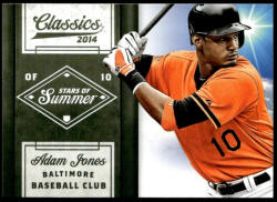 Panini 2014-2015 Panini Classics Stars of Summer #1 Adam Jones