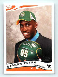 Topps 2005-06 Topps Basketball Base #245 Johan Petro RC