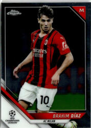 Topps 2021-22 Topps Chrome UEFA Champions League #36 Brahim Díaz
