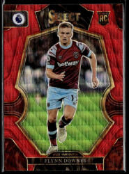 Panini 2022 Select Premier League Soccer Mezzanine Red Wave Prizm #120 Flynn Downes