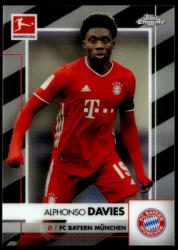 Topps 2020-21 Topps Chrome Bundesliga #82 Alphonso Davies